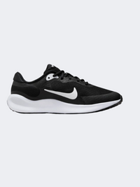 Nike ريفولوشن 7 Gs حذاء أولاد للجري أسود/أبيض