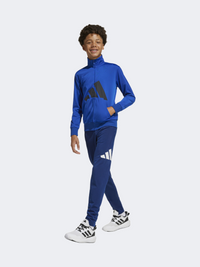 Adidas بدلة رياضية أولاد Essentials Climacool أزرق ملكي/أسود