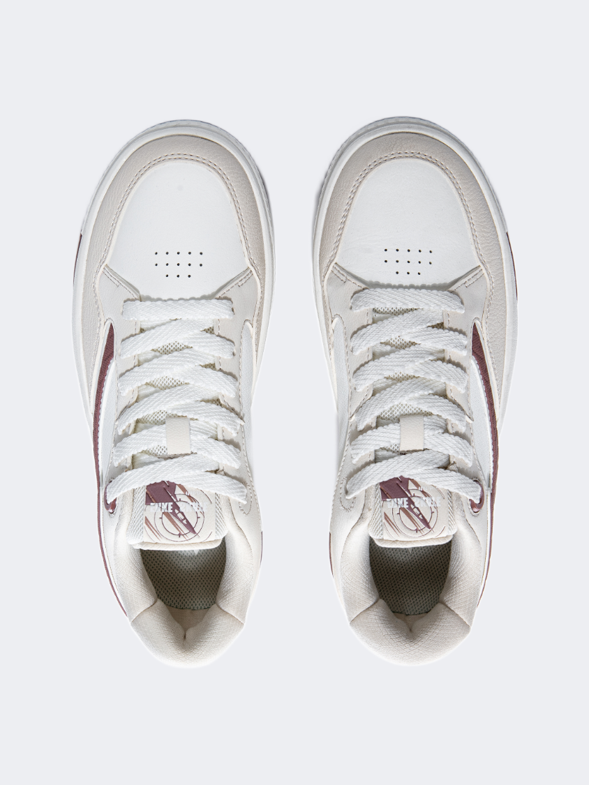 Erke Skateboard Women Lifestyle Shoes White/Light Grey