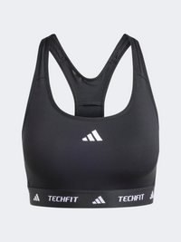 Adidas Techfit Medium Support Women Training Bra Black