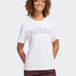 Adidas Tech Illustrate Graphic Women Sportswear T-Shirt White