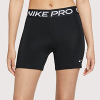Nike Pro 365 شورت تدريب نسائي لون أسود/أبيض