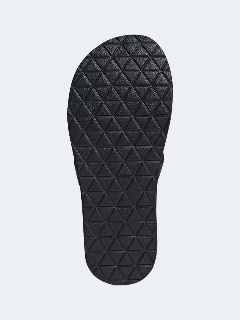 Adidas إيزي للرجال شباشب رياضية أسود/أبيض