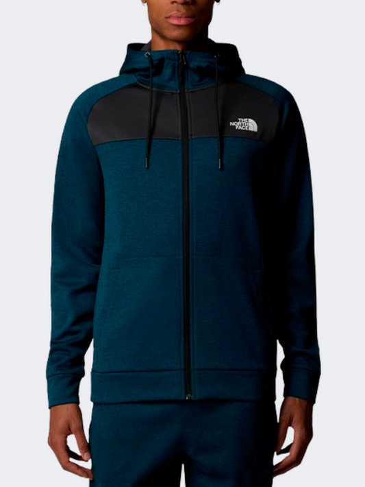 The North Face Reaxion Fleece Men Lifestyle Hoody Midnight Petrol