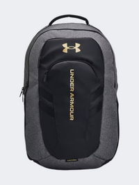حقيبة تدريب للجنسين Under Armour Hustle 6 Pro أسود هيثير/ذهبي