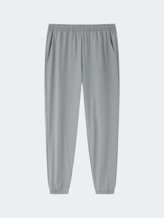 Erke Sports Cropped Women Running Pant Glacier Grey