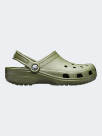 صندل Crocs كلاسيك للجنسين للحياة اليومية بلون أخضر عسكري