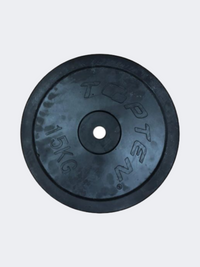 Fitness Factory Rubber Covered Plate 26 Mm 15 Kg Weight Black