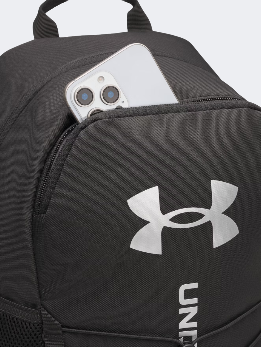 Under Armour Hustle Sport 6.0 Unisex Training Bag Black/Silver