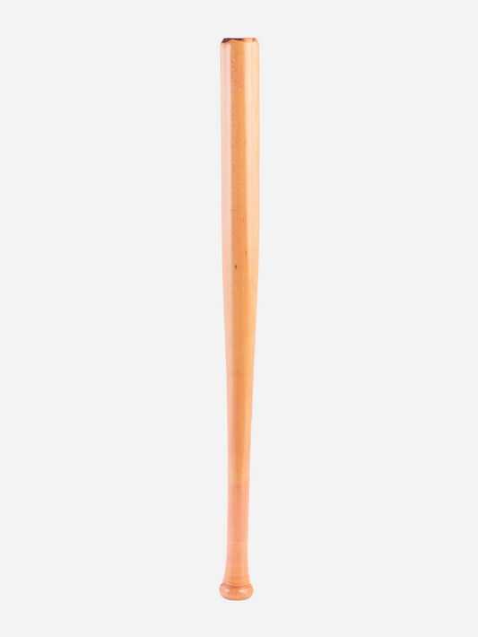 Aln Accessories Wooden Fitness Baseball Bat Natural Wood