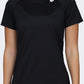 Oil And Gaz Round Neck Women Fitness T-Shirt Black