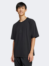 Adidas Z.N.E. Loose-Fit Men Sportswear T-Shirt Black