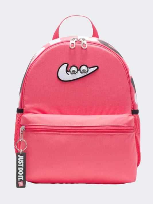 Nike Brasilia Jdi Swooshy Unisex Training Bag Pink/Black/White