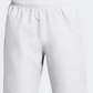 Under Armour Tech Woven Woodmark Boys Training Short Grey Heather/Red