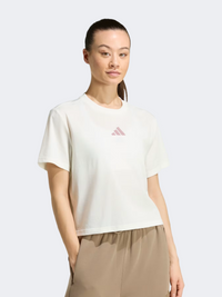 Adidas Motion Women Training Tshirt Off White