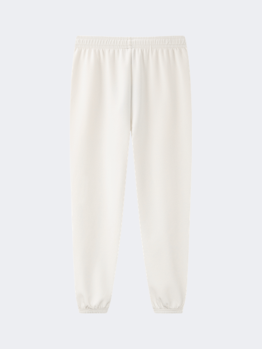 Erke Knitted Cropped Women Lifestyle Pant Glacier White