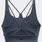 Under Armour Project Rock Grind Women Training Bra Downpour Grey/Black