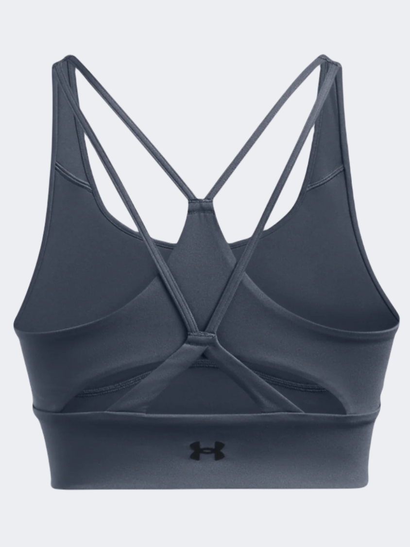 Under Armour Project Rock Grind Women Training Bra Downpour Grey/Black