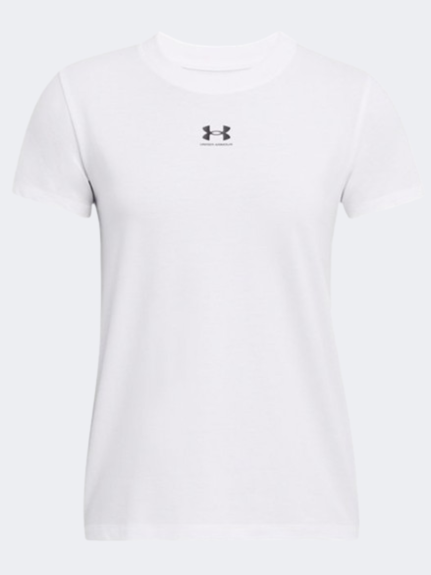 Under Armour Essential Women Lifestyle T-Shirt White/Black