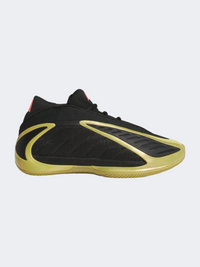 حذاء كرة سلة رجالي Adidas Anthony Edwards 2 أسود/ذهبي/أحمر