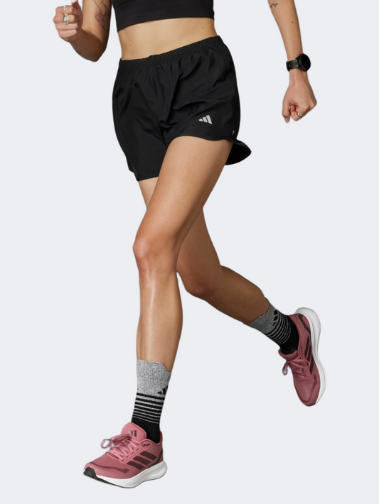 Adidas Run It Women Running Short Black
