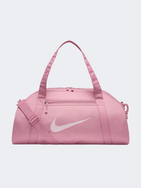 Nike جيم كلوب حقيبة نسائية للتدريب وحقائب وأمتعة وردي/أبيض