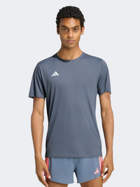 تيشيرت جري رجالي Adidas Adizero Essentials Onix