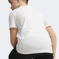 Puma Essential Plus 2 Col Logo Boys Lifestyle T-Shirt White/Lime Sheen