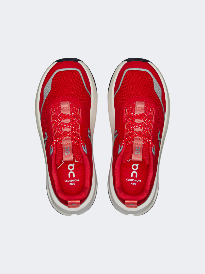 On Cloudnova 1 Ps-Boys Lifestyle أحذية أحمر/تيرا