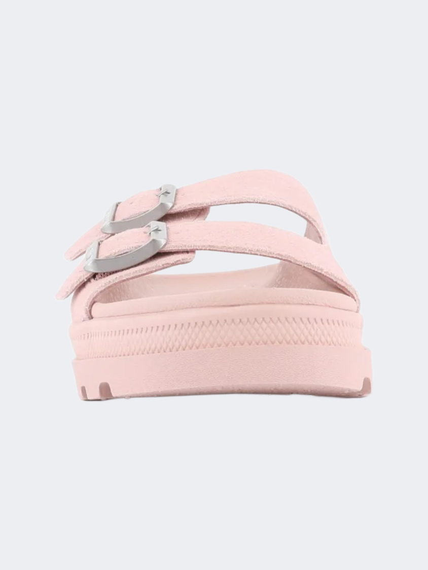 Palladium Dunelite Riviera Sde Women Lifestyle Slippers Nature Pink