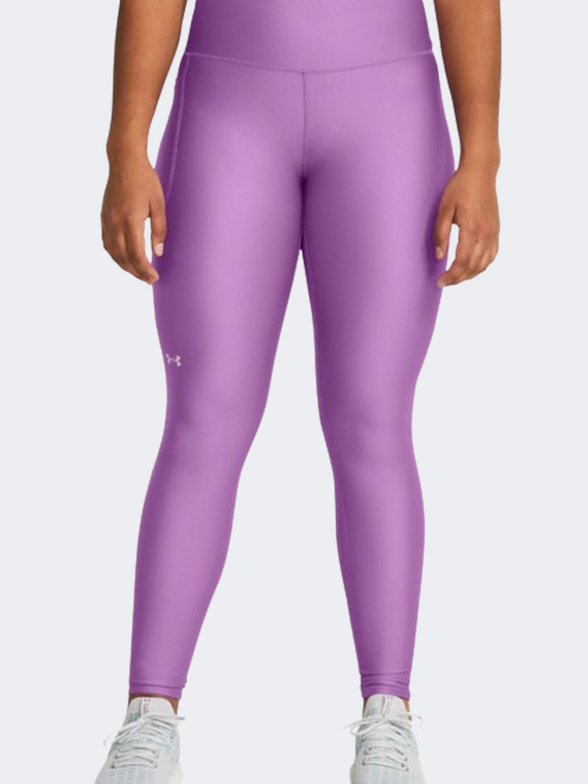 Under Armour Heatgear Hirise Women Training Tight Provence Purple Ace