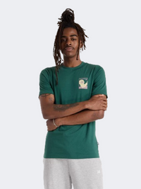 تيشيرت نمط حياة رجالي New Balance 550 أخضر نايتواتش