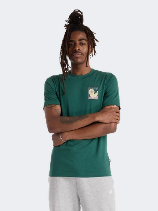 New Balance 550 Men Lifestyle T-Shirt Nightwatch Green