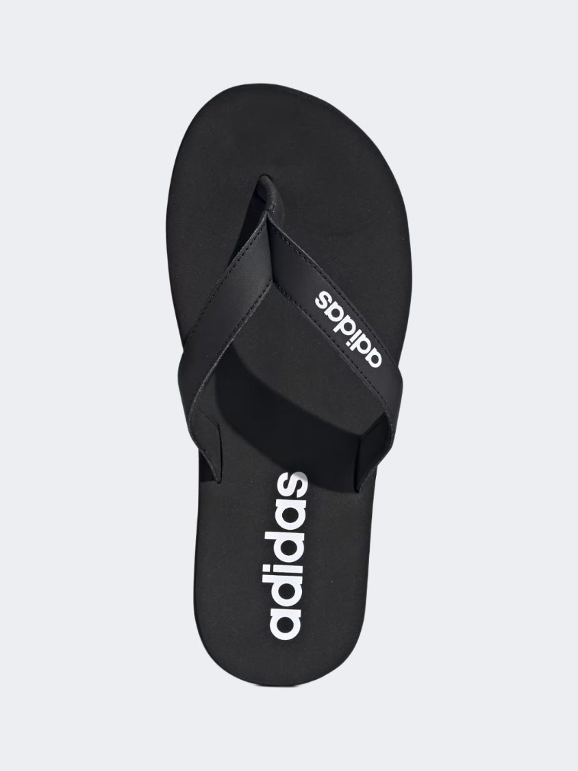 Adidas إيزي للرجال شباشب رياضية أسود/أبيض