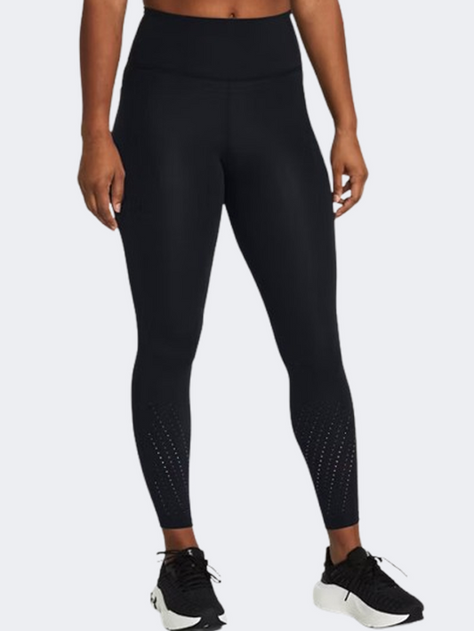 Under Armour Launch Elite Ankle Women Running Tight Black/Reflective