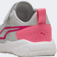 Puma All Day Active Ac Boys Lifestyle Shoes Gray/Pink