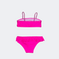 Oil And Gaz Charming And Stylish Kids Girls Beach Bikini Set Fuschia