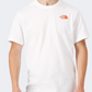 The North Face Biner Graphic 4 Men Lifestyle T-Shirt White/Orange