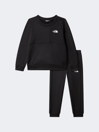 طقم تنزه صوفي للأولاد Performance Fleece من The North Face باللون Tnf Black