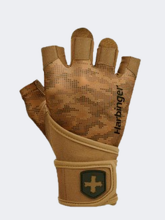 Harbinger Pro 2 Unisex Fitness Gloves Tan