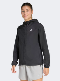 جاكيت الجري النسائي الأساسي Adidas Adi365 باللون الأسود