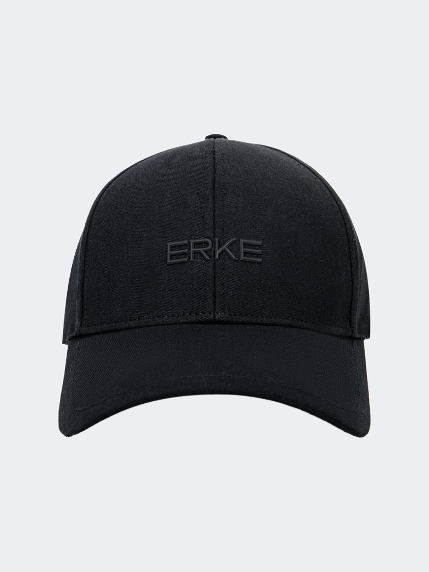 Erke Baseball Unisex Lifestyle Cap Black