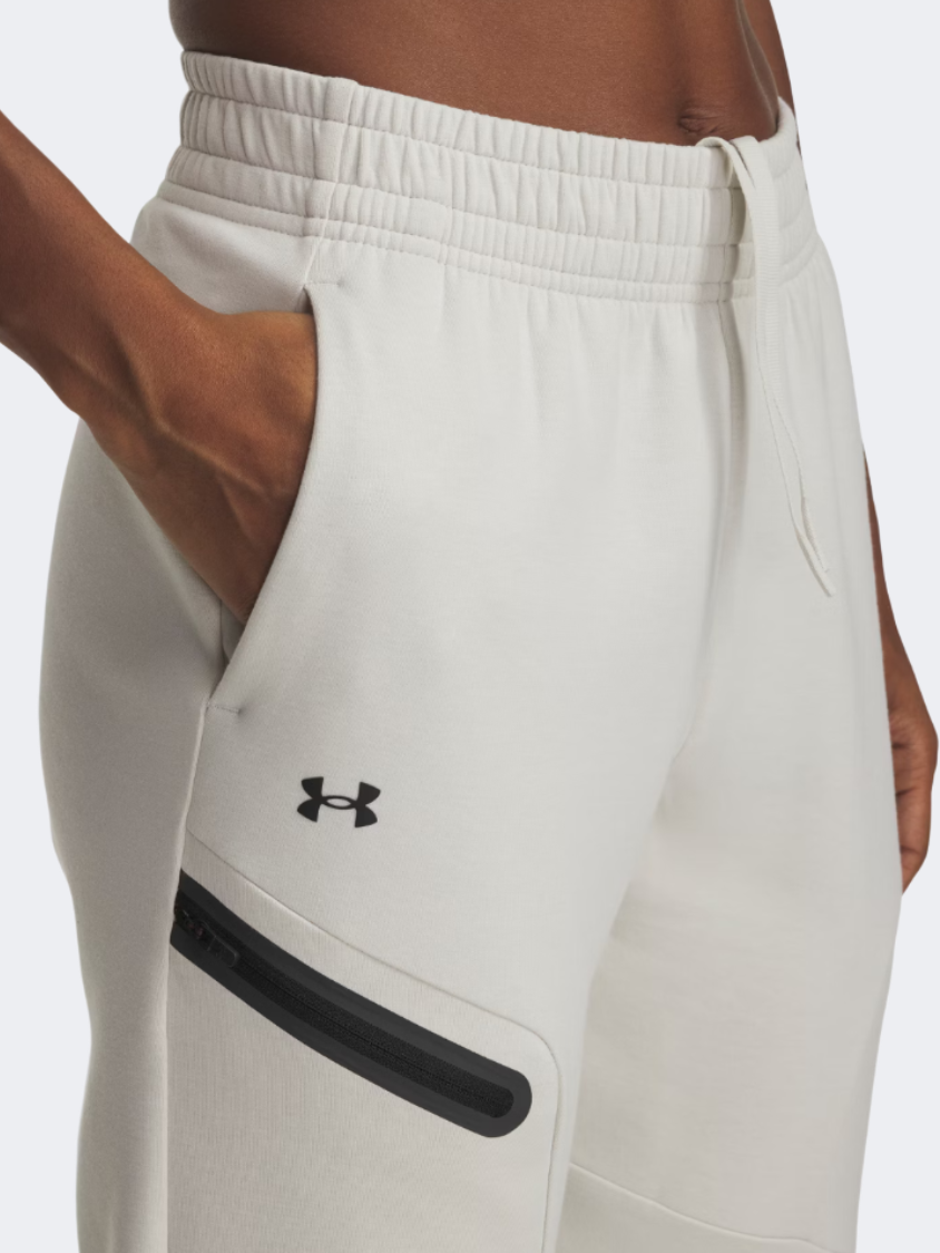 Under Armour Unstoppable Fleece Women Lifestyle Pant Summit White