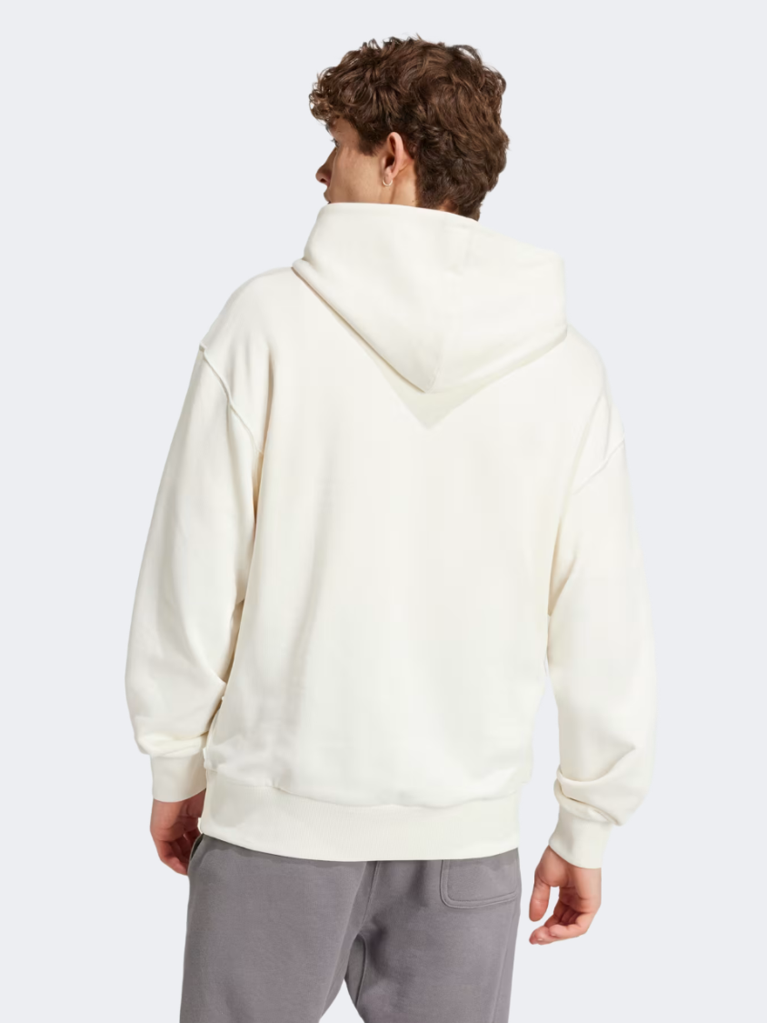 Adidas All Szn French Terry Men Sportswear Hoody Off White