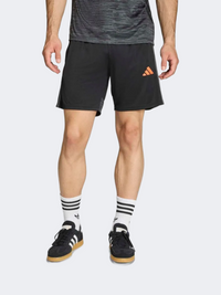 شورت كرة قدم رجالي Adidas Tiro 25 Essentials أسود/رمادي داكن فريق