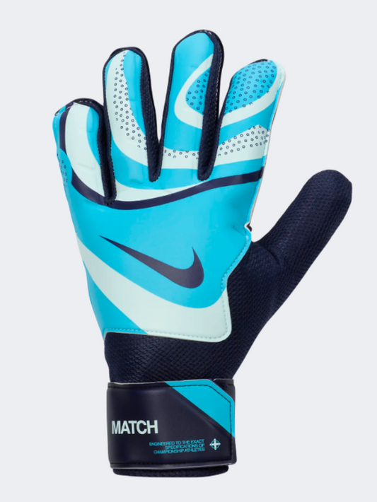 Nike Gk Match Ho23 Men Football Gloves Blue Fury/Glacier