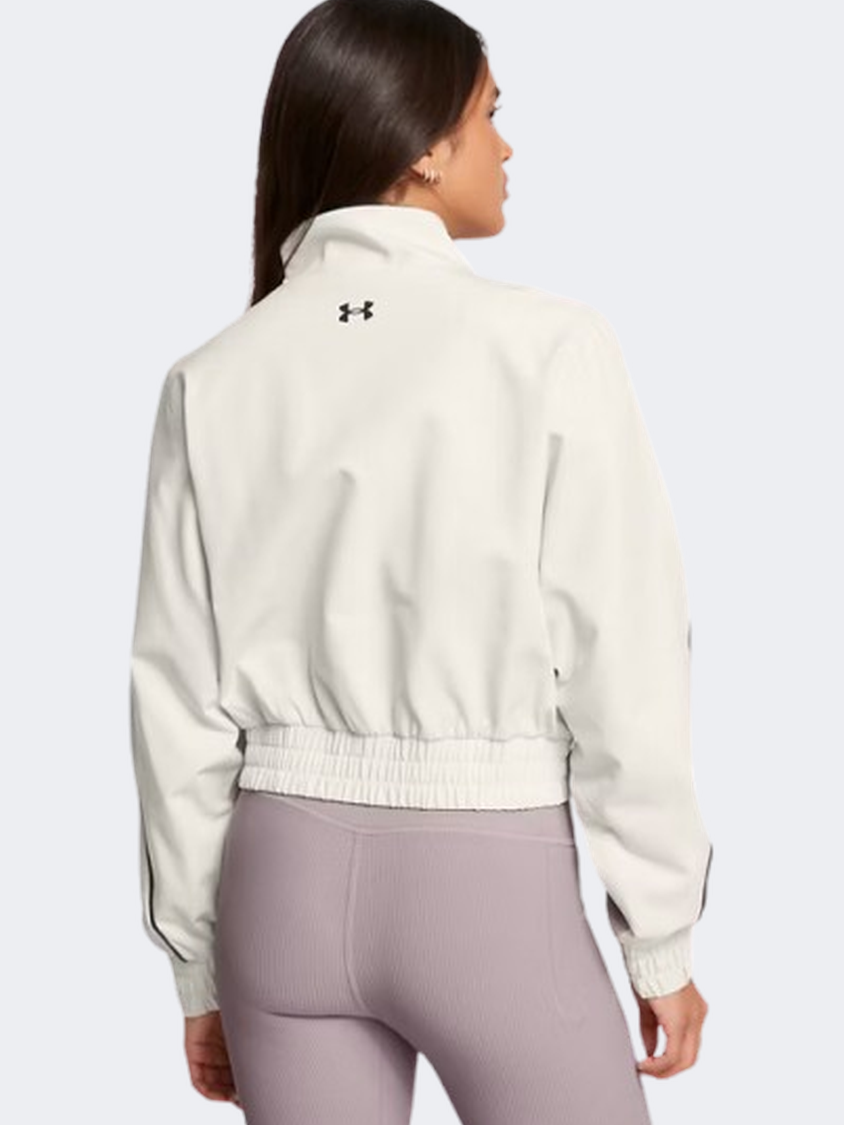 Under Armour Unstoppable Fleece Women Training Jacket Summit White/Black