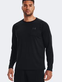 تيشيرت بأكمام طويلة تدريب رجالي Under Armour Tech™ Long Sleeve أسود