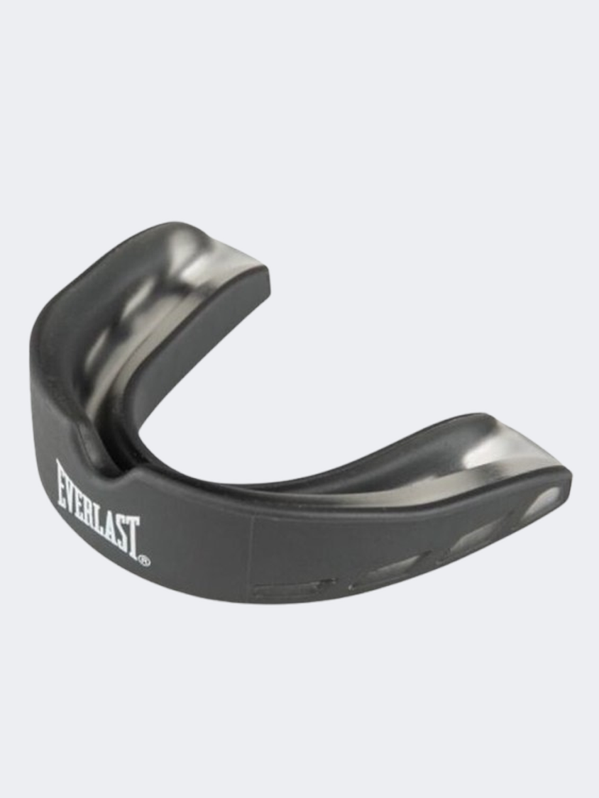 Everlast Evershield Single Mouthguard Unisex Boxing Protection Black/Grey 722420-71