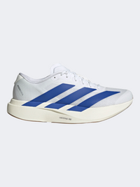 حذاء جري رجالي Adidas Adizero Evo أبيض/أزرق/روبي